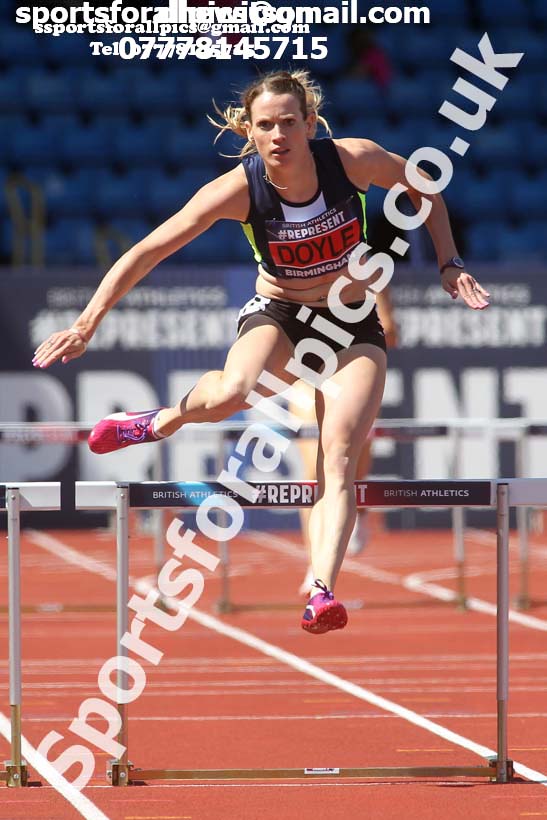 Womens 400 metres hurdles, World Championship Team Trials, Alexander Stadium, Birmingham